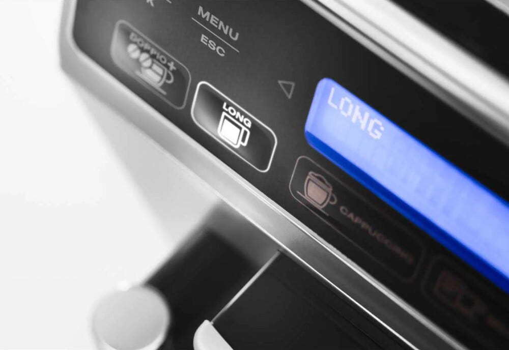 De Longhi 29.660 SB Macchina per caffè automatica - nero/inox