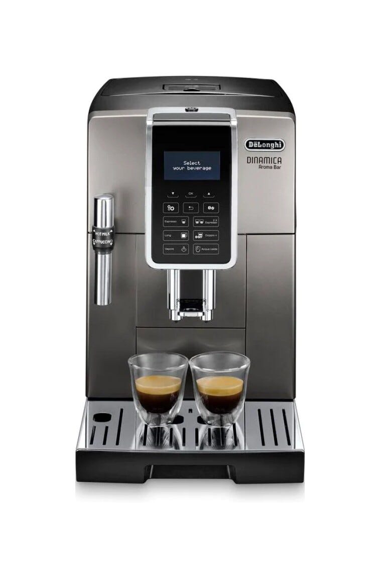 De Longhi ECAM35937TB Macchina per caffè automatica - titanium black