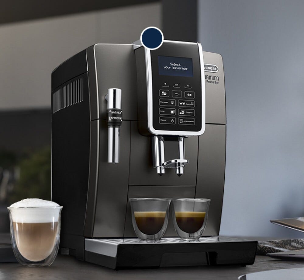 De Longhi ECAM35937TB Macchina per caffè automatica - titanium black