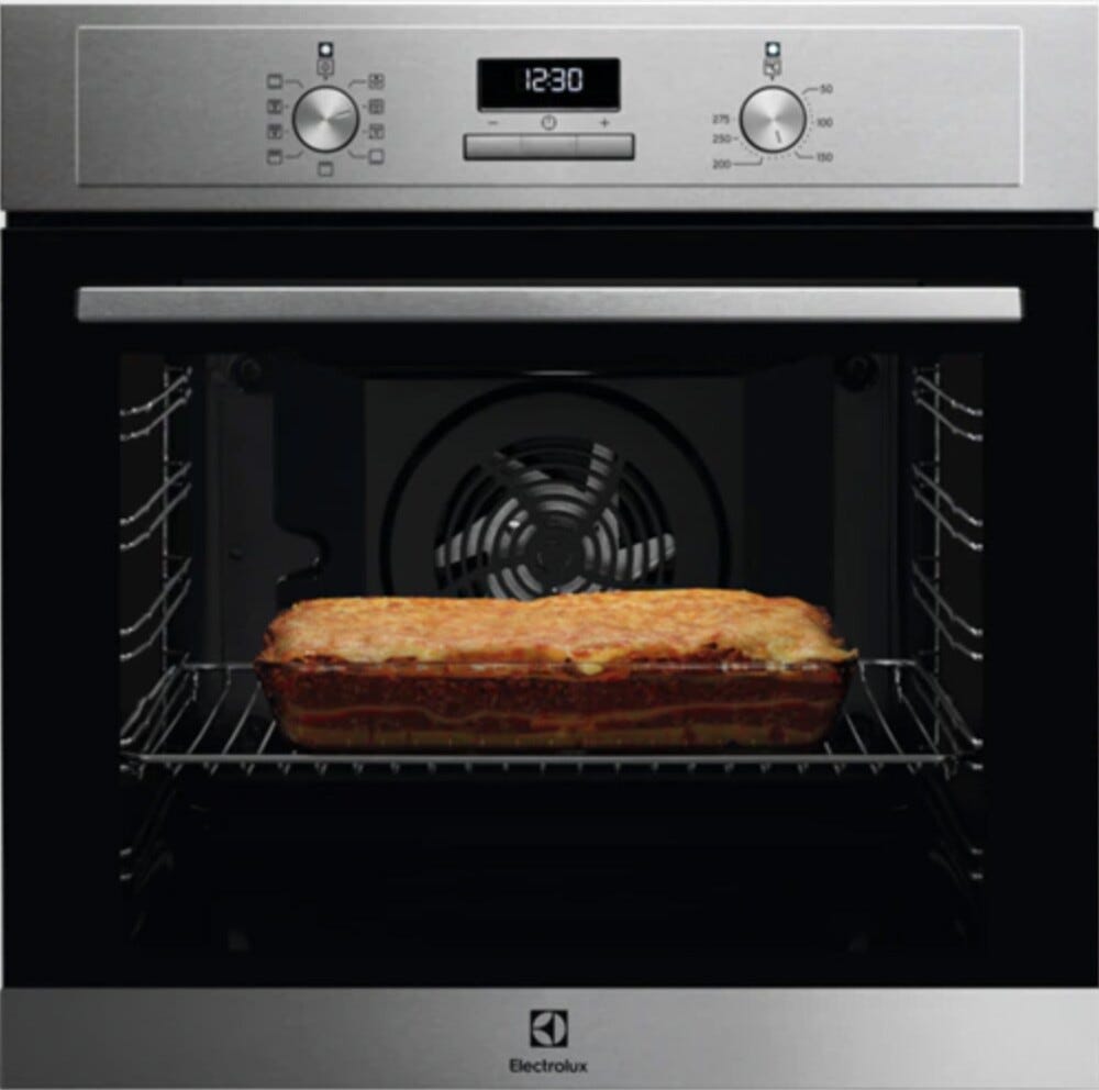 Electrolux EOF3H40X Serie 600 Surround Cook Forno elettrico cm 59 - inox/nero