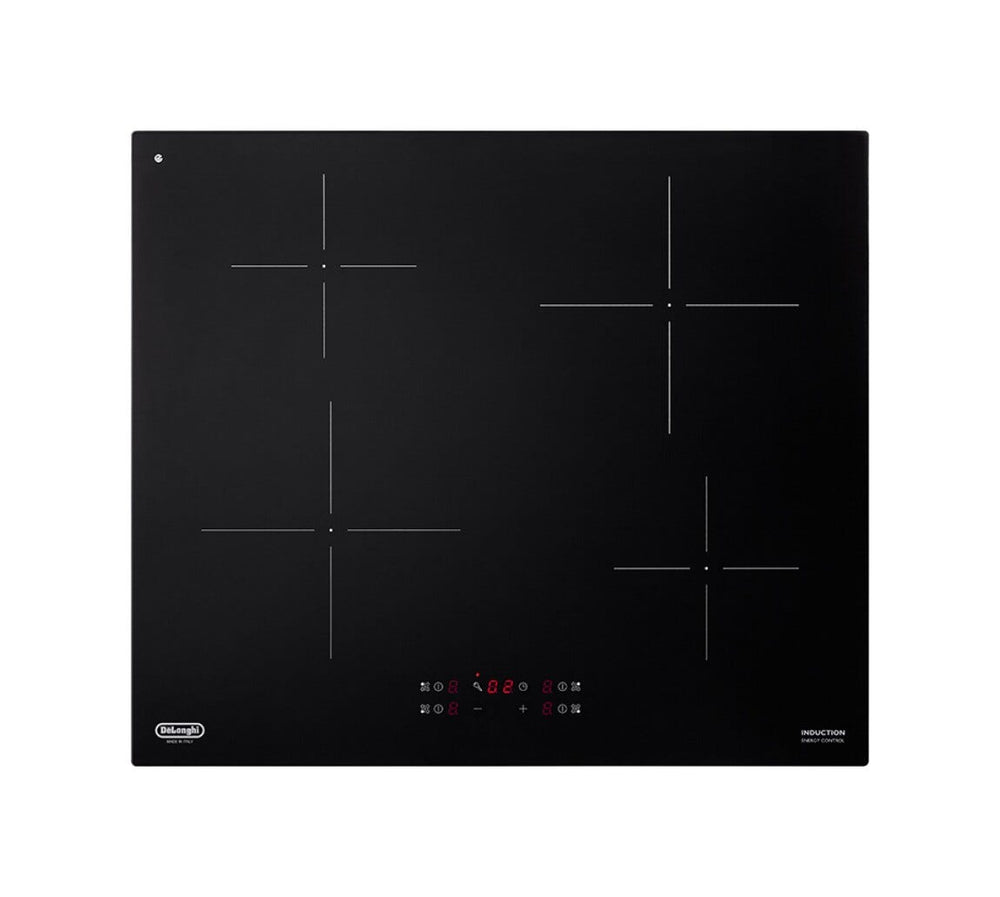 De Longhi PIN 62 Piano cottura ad induzione cm. 60 - vetroceramica nero