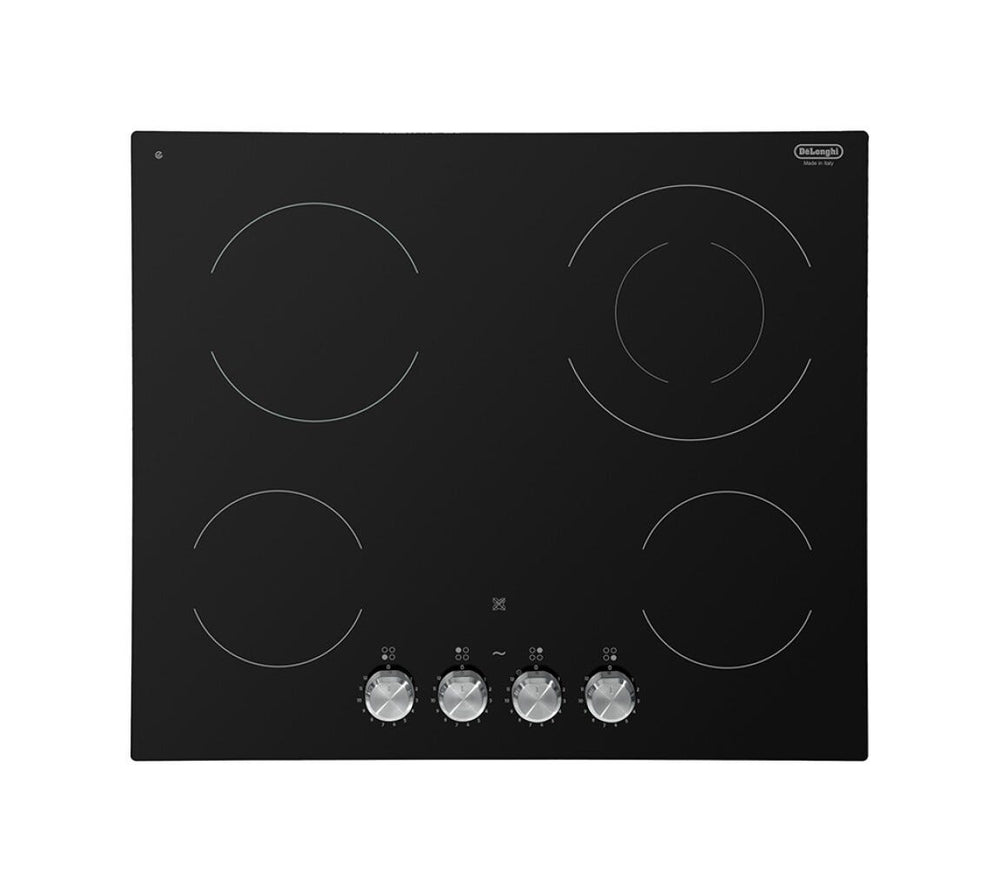 De Longhi PVC61FK Piano cottura elettrico cm. 60 - vetroceramica nero