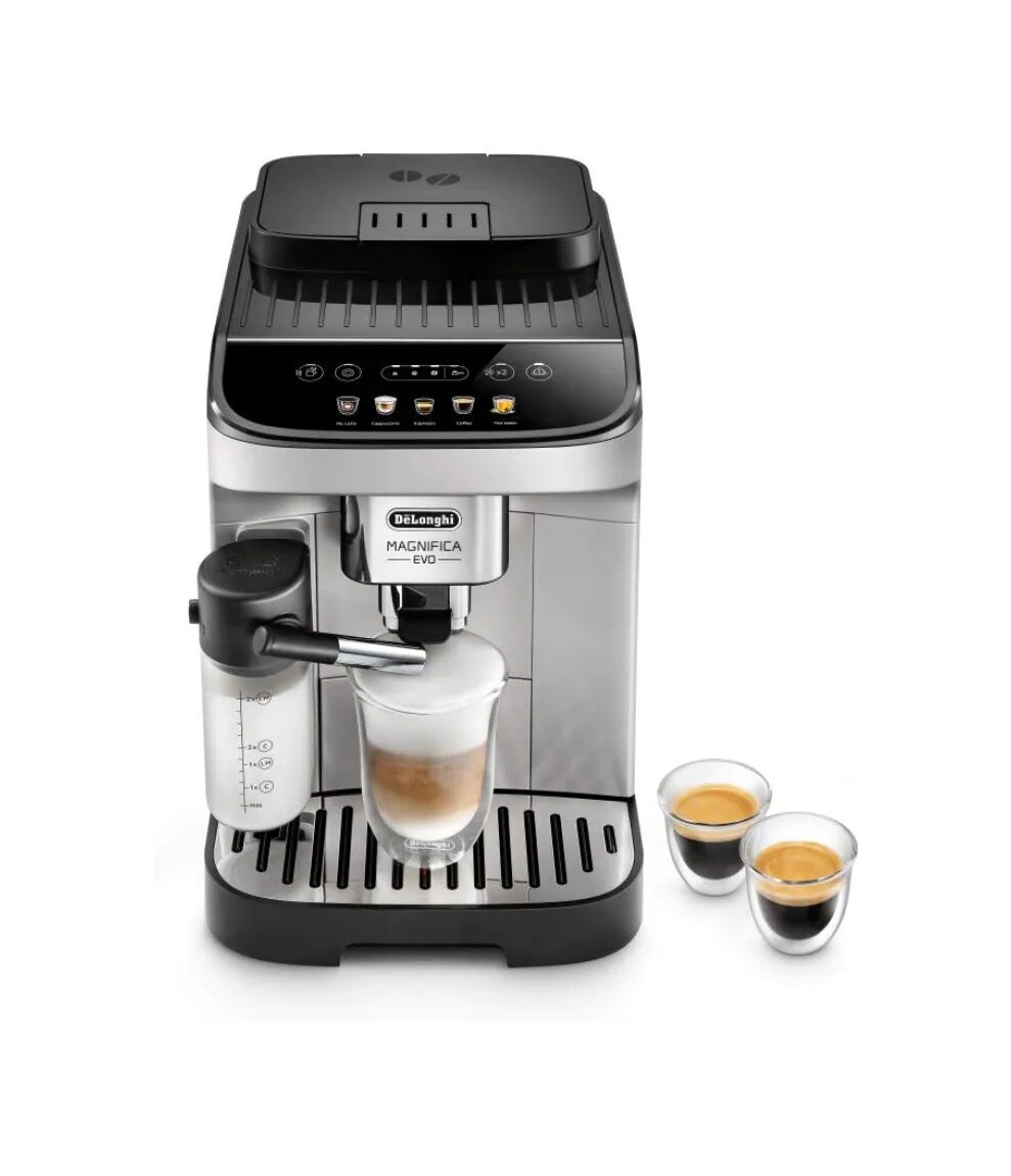 De Longhi ECAM290.61 SB Magnifica Evo Macchina per caffè automatica - silver black