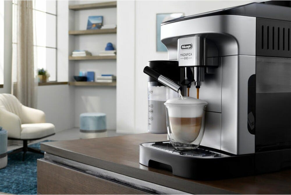 De Longhi ECAM290.61 SB Magnifica Evo Macchina per caffè automatica - silver black