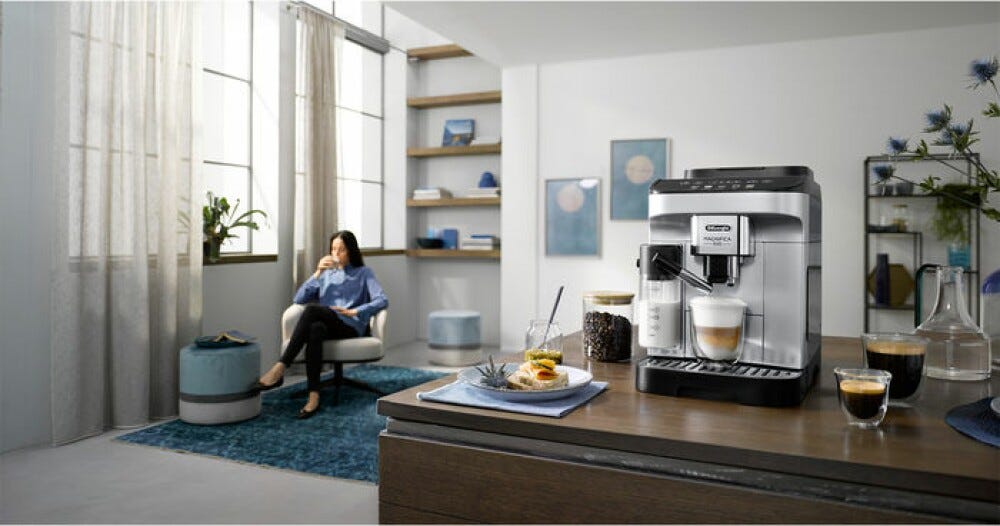 De Longhi ECAM290.61 SB Magnifica Evo Macchina per caffè automatica - silver black