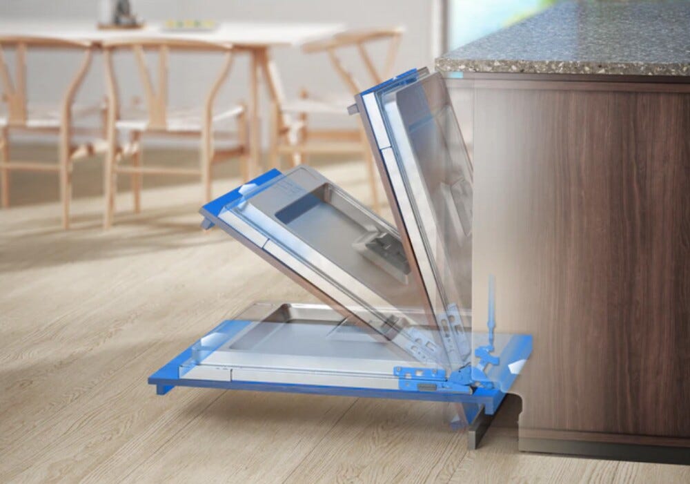 Electrolux EES848200L Serie 600 Satellite Clean Lavastoviglie integrata totale cm. 60 - 14 coperti