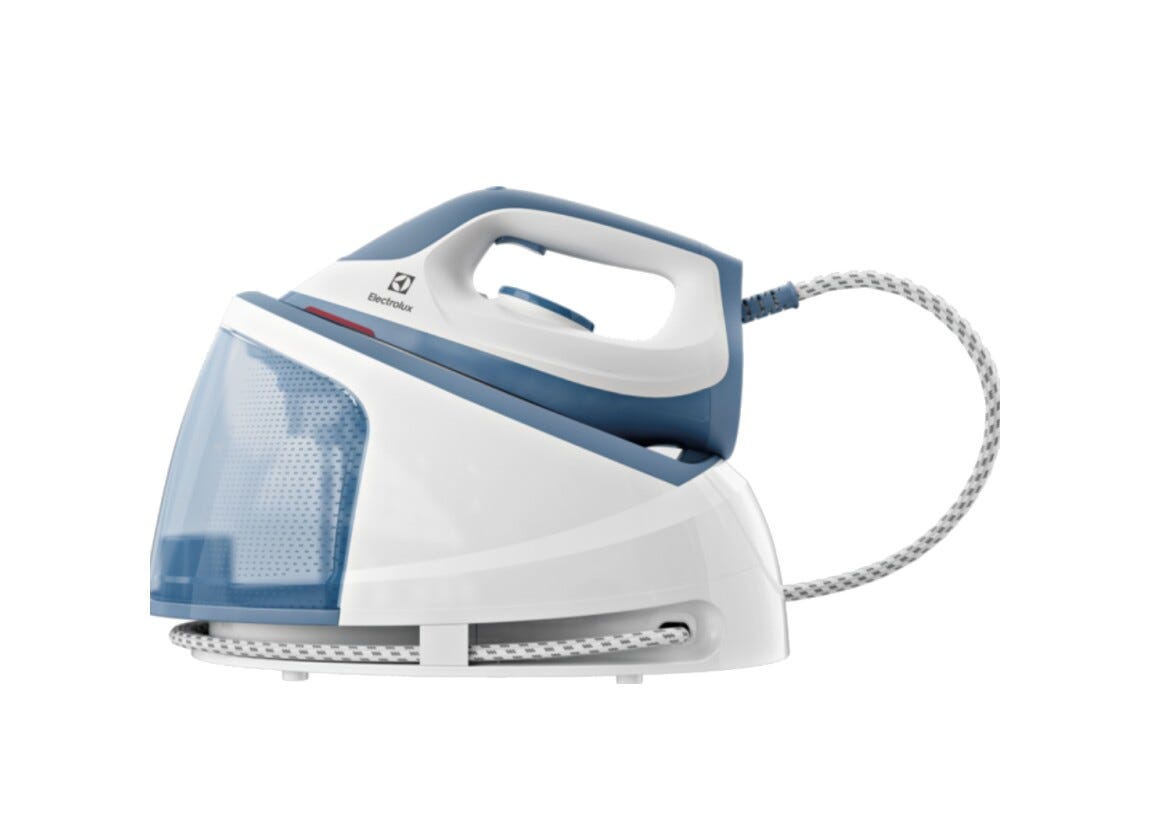 Electrolux E5ST1-2DB Care 500 Ferro da stiro con caldaia a vapore - bianco/blu