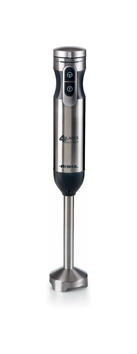 Ariete 898/1 4 Blades Multiprep 7in1 Frullatore a immersione 1000W - inox