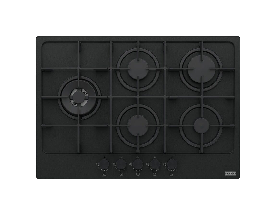 Franke FHMA 755 4G DCL MB C Maris 750 Piano cottura a gas cm. 73 - black matt