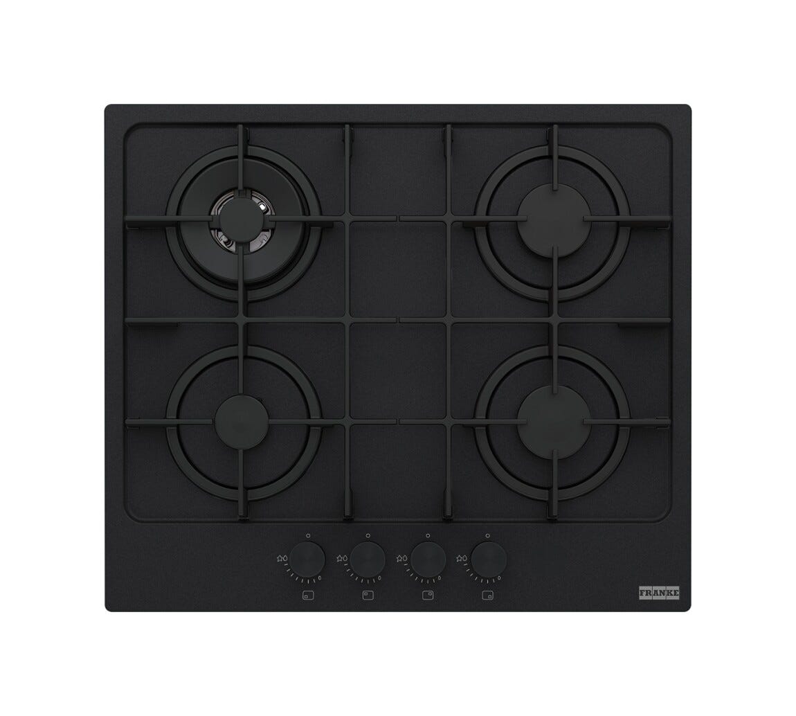Franke FHMA 604 3G DC MB C Maris 600 Piano cottura a gas cm. 60 - black matt