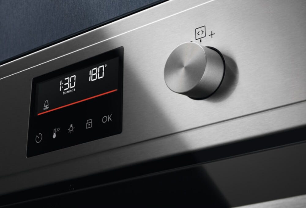 Electrolux EOF4P56X Surround Cook 600 Forno elettrico pirolitico cm. 59 - inox antimpronta