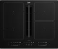 Beko HIXI64700UF Piano cottura a induzione con cappa integrata cm. 58 - nero