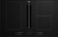 Beko HIXI84700U Piano cottura a induzione con cappa integrata cm. 82 - nero