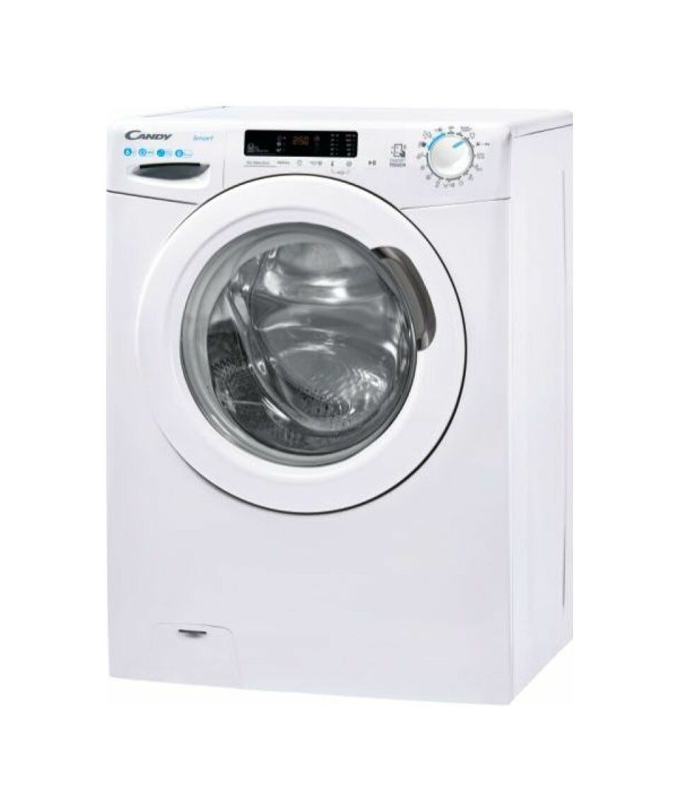 Candy CS4 1262DE/1-S Lavatrice Smart cm. 60 - profondità cm. 45 - capacità 6 Kg - bianco