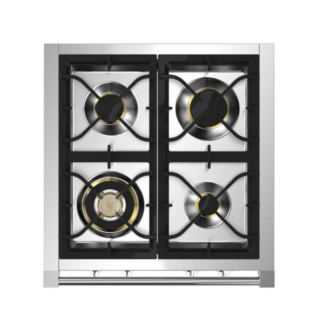 Steel ASCOT 70/2 AQ7SF ASCOT 70/2 Cucina da accosto 70 cm, forno combi-steam 70 lt, doppio forno, piano cottura a gas o induzione