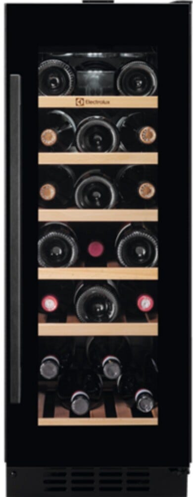 Electrolux EWUS020B5B Serie 500 Cantina vino da incasso sottotop cm. 30 h 82 - 20 bottiglie - nero