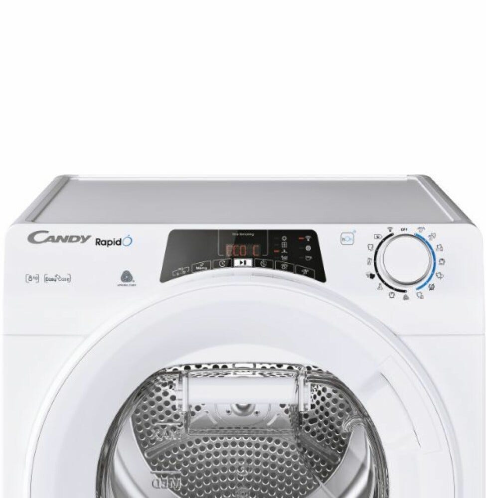 Candy ROE H8A2TE-S Asciugatrice smart cm.60 - capacità 8 Kg - bianco