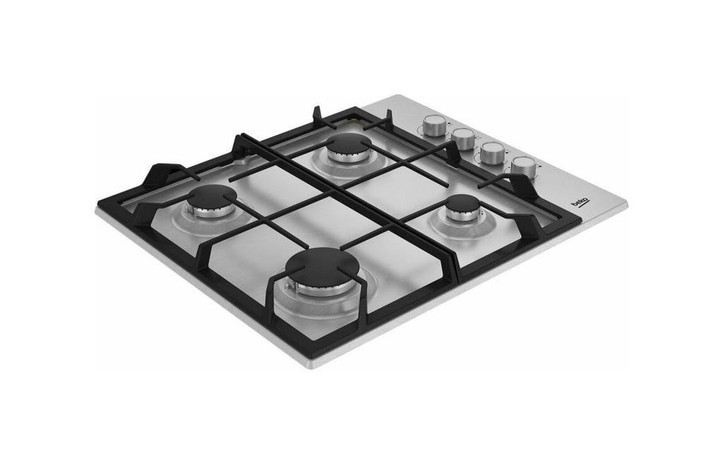 Beko HIBG64122SX Piano a cottura a gas cm. 61 - inox