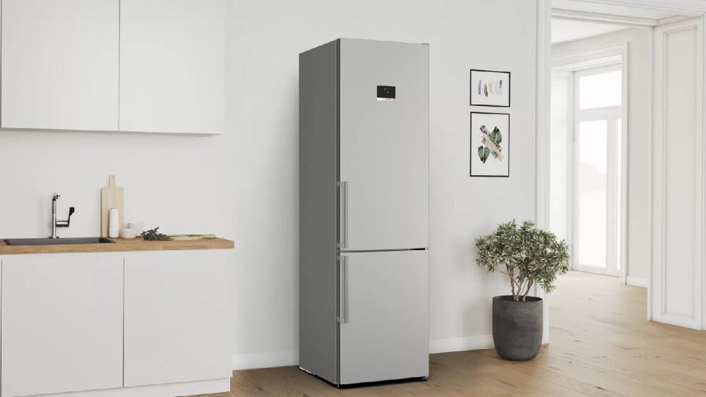 Bosch KGN39AIBT Serie 6 Frigorifero con congelatore a libera installazione cm.60 h.203 - inox antimpronta