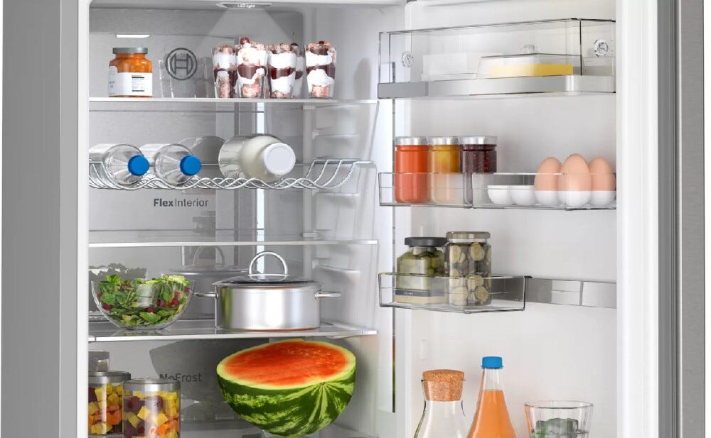 Bosch KGN39AIBT Serie 6 Frigorifero con congelatore a libera installazione cm.60 h.203 - inox antimpronta