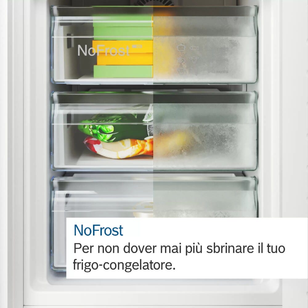Bosch KGN39AIBT Serie 6 Frigorifero con congelatore a libera installazione cm.60 h.203 - inox antimpronta