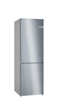 Bosch KGN362IDF Serie 4 Frigorifero con congelatore a libera installazione cm.60 h.186 - inox antimpronta