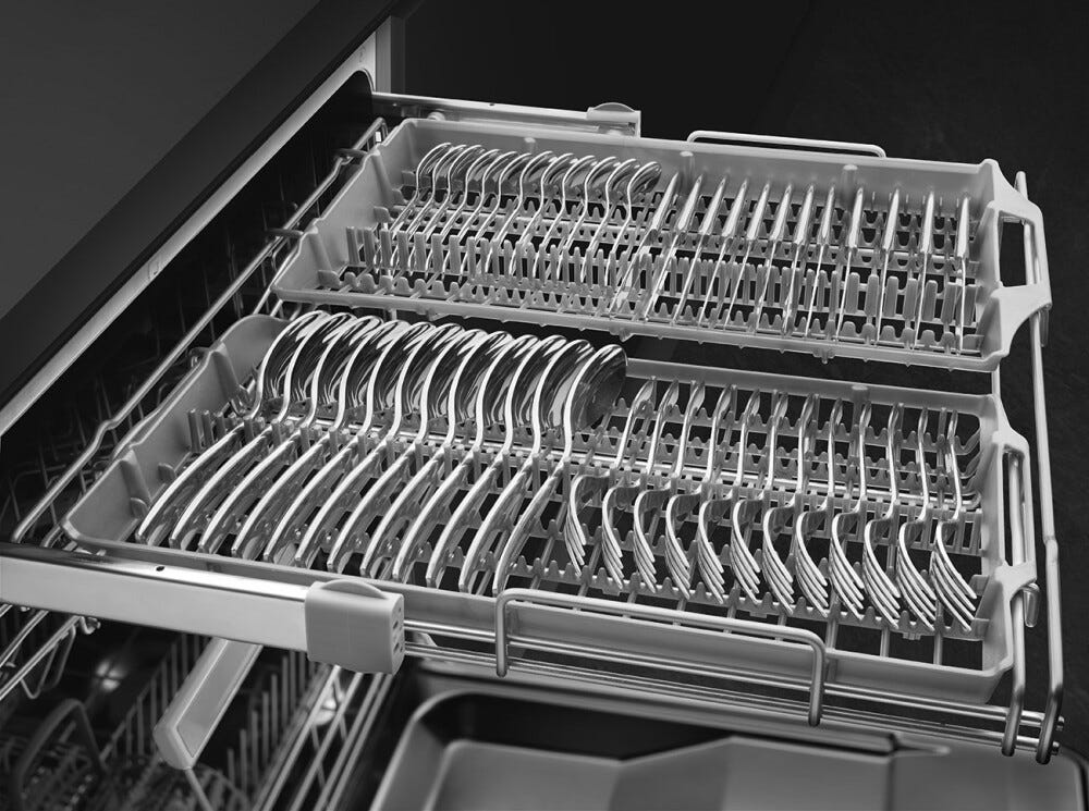 Smeg Selection LVFABBL3 50's Style Lavastoviglie libera installazione cm. 60 - 13 coperti - nero