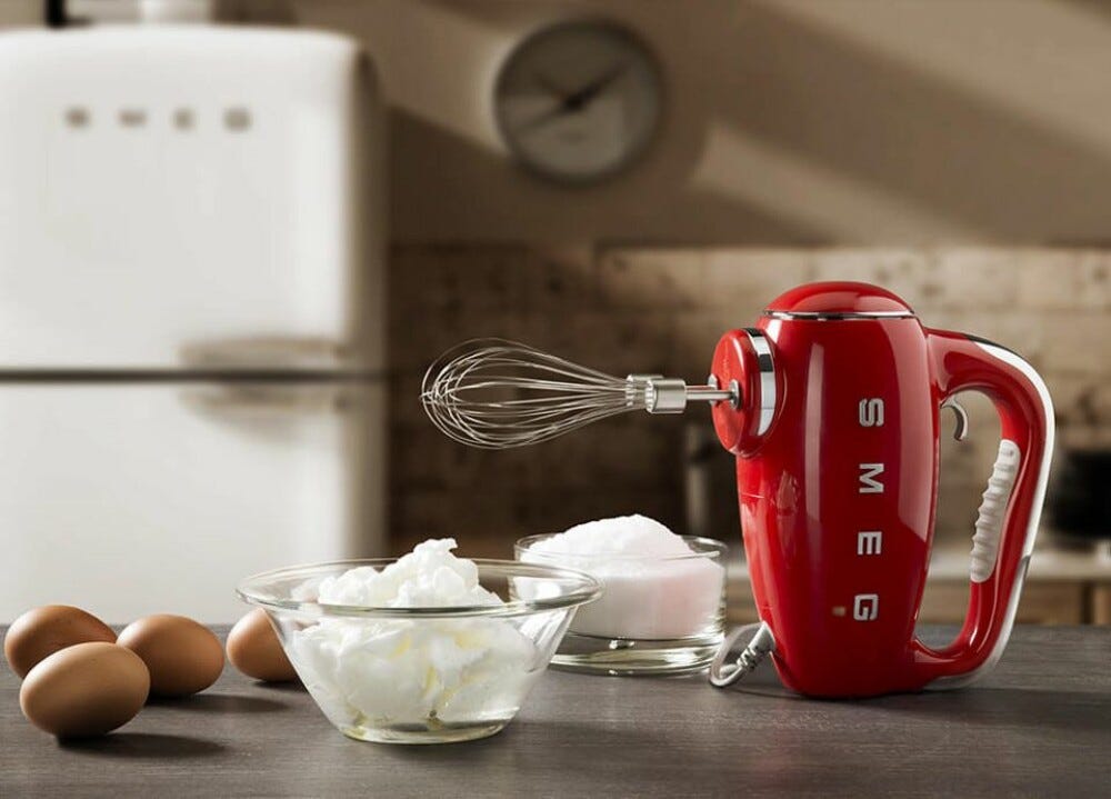 Smeg Selection HMF01RDEU 50's Style Sbattitore - rosso