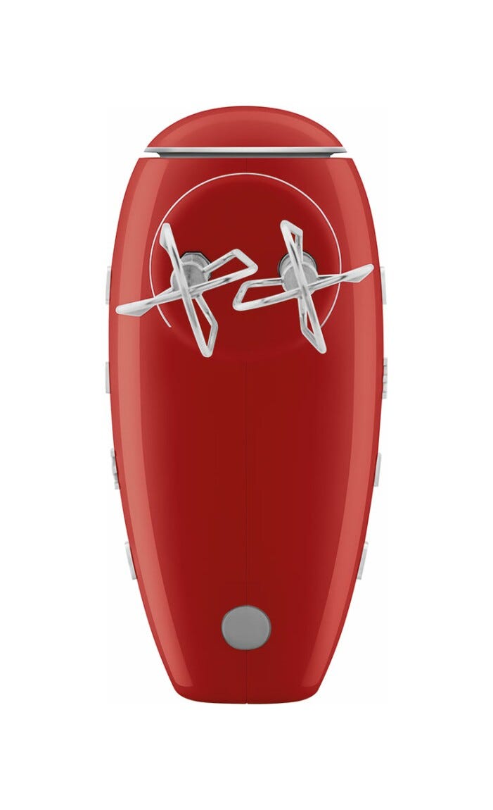 Smeg Selection HMF01RDEU 50's Style Sbattitore - rosso
