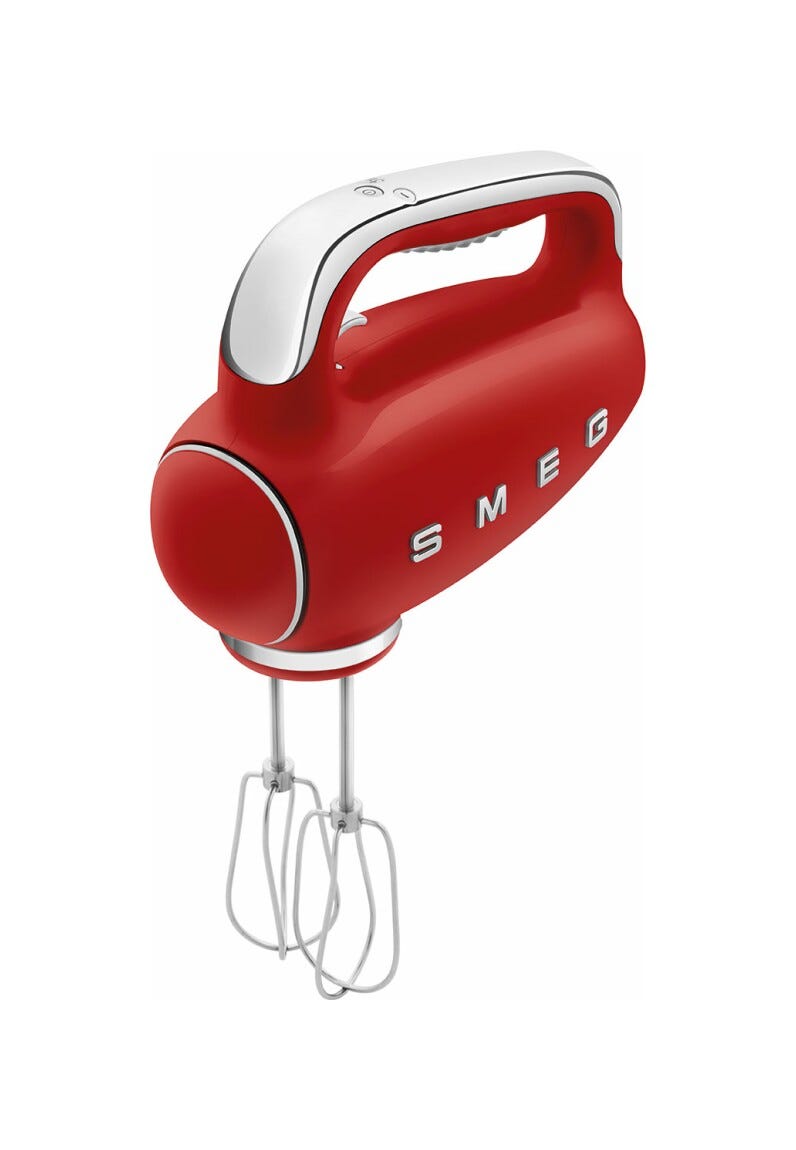 Smeg Selection HMF01RDEU 50's Style Sbattitore - rosso
