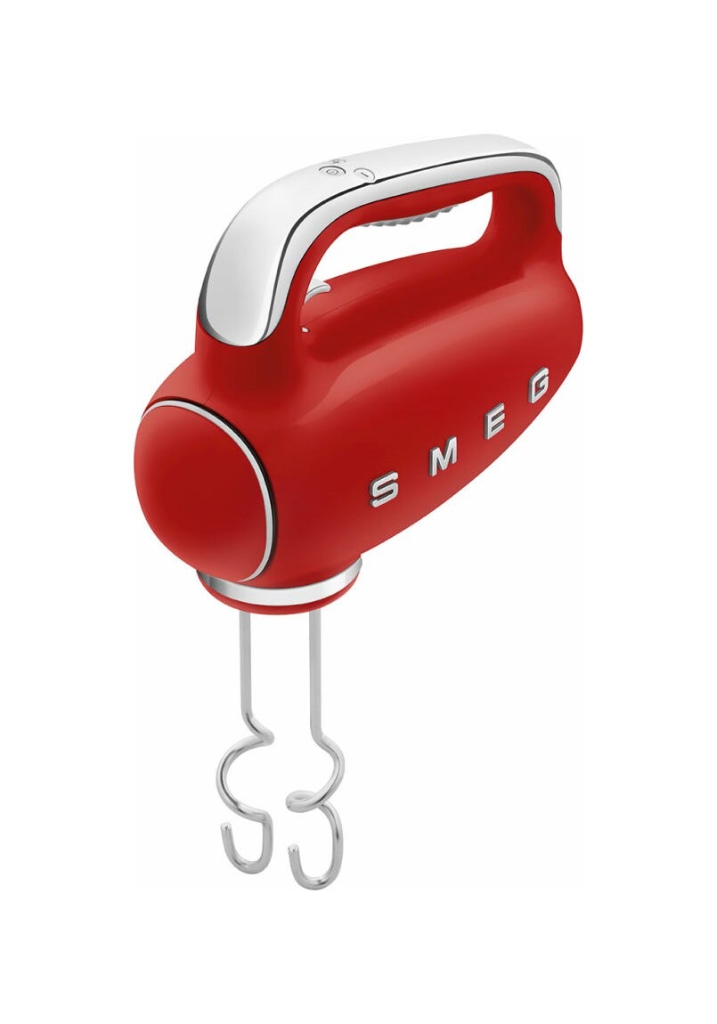 Smeg Selection HMF01RDEU 50's Style Sbattitore - rosso