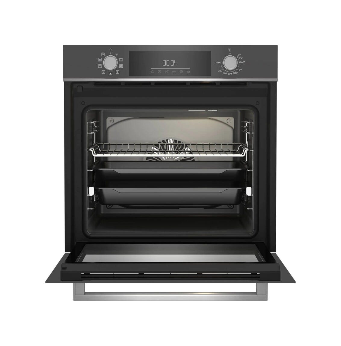 Beko BBIM13300ZGCSE Forno elettrico cm. 60 - grigio