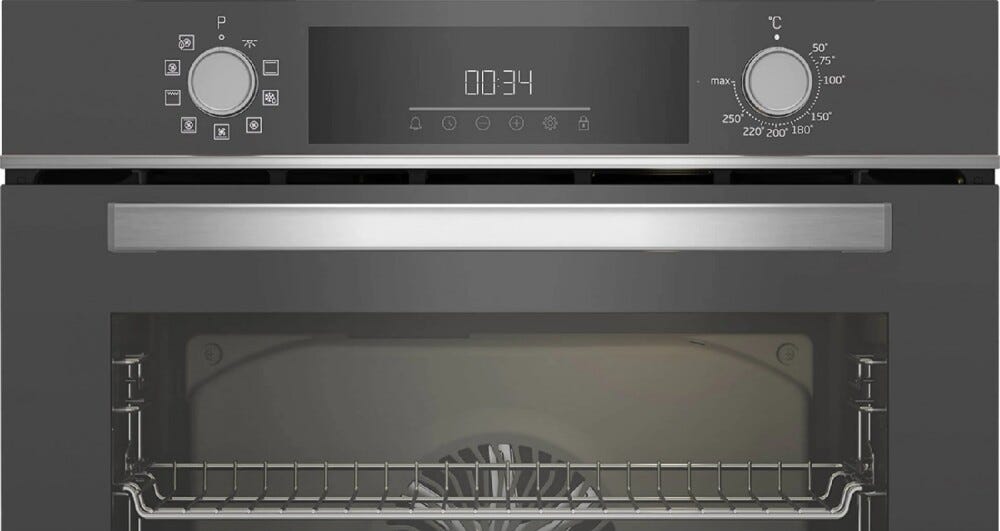 Beko BBIM13300ZGCSE Forno elettrico cm. 60 - grigio