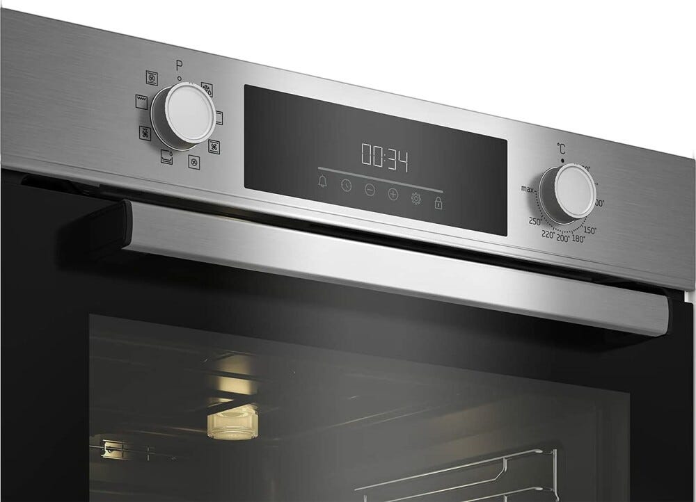 Beko BBIM12300X Forno elettrico cm. 60 - inox/nero