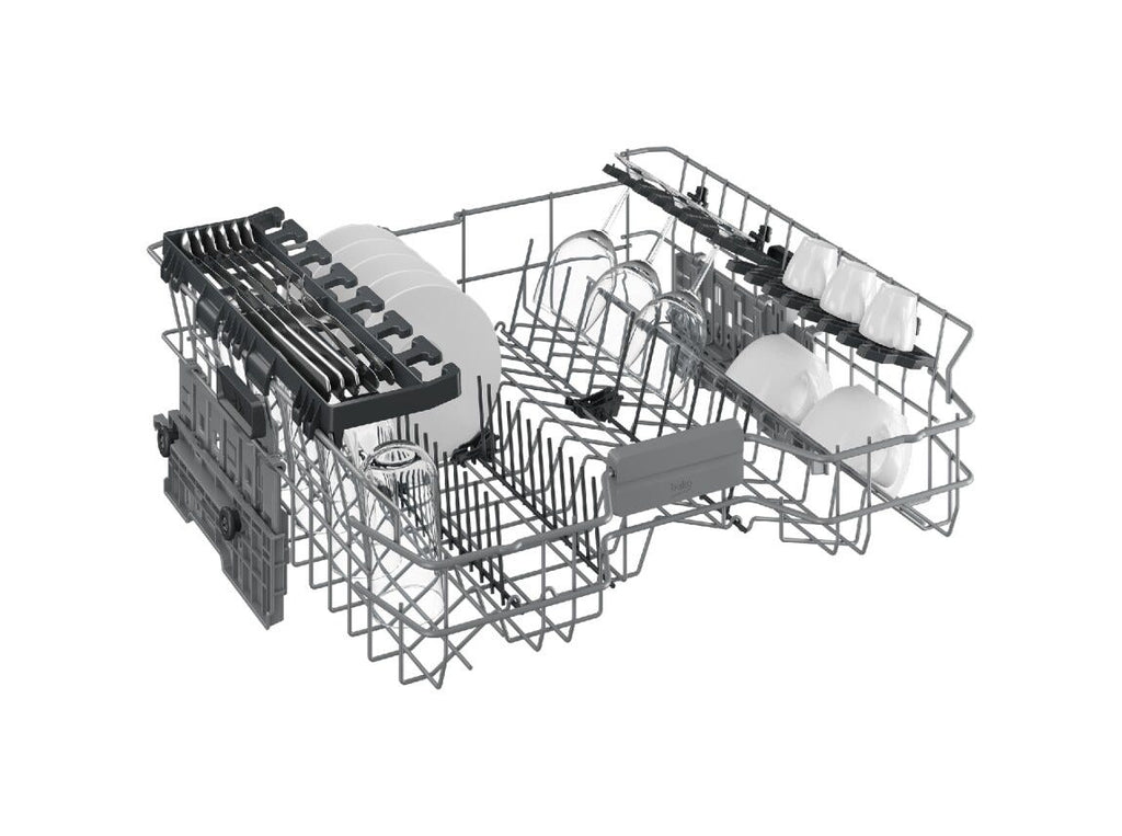 Beko BDFN26430X Lavastoviglie a libera installazione cm. 60 - 14 coperti - inox perlato