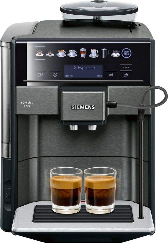 Siemens TE657319RW EQ.6 plus s700 Macchina per caffè automatica - inox dark