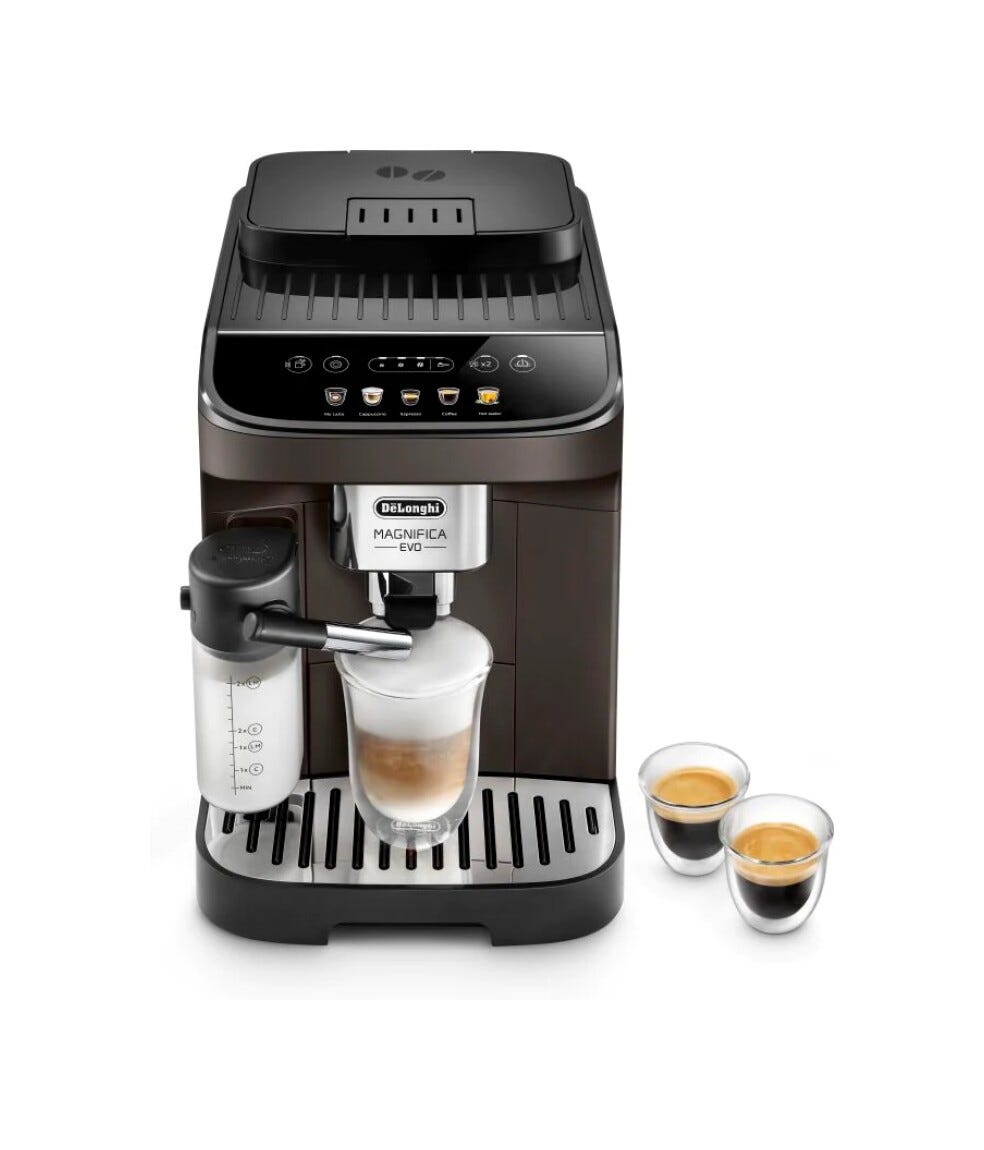 De Longhi ECAM293.61.BW Macchina per caffè automatica - nero/marrone
