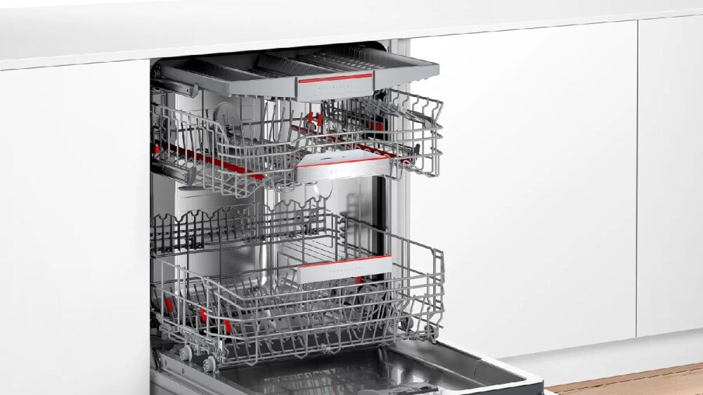 Bosch SMV6ZCX19E Serie 6 Lavastoviglie integrata totale cm. 60 - 14 coperti