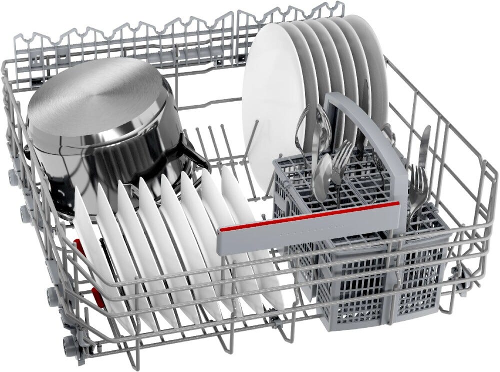 Bosch SMS6ZDI48E Serie 6 Lavastoviglie a libera installazione - cm.60 - 13 coperti - inox