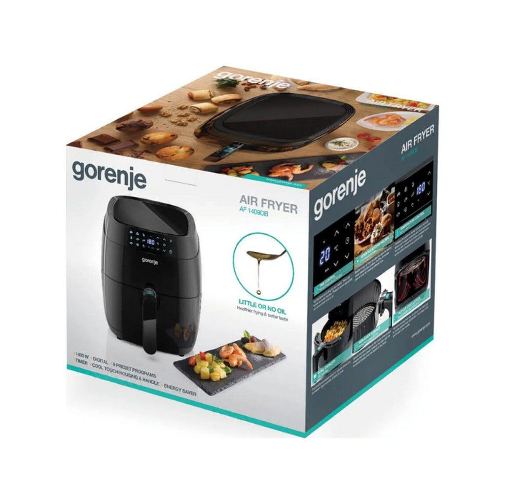 Gorenje AF1409DB Friggitrice ad aria 3,5 lt - nero