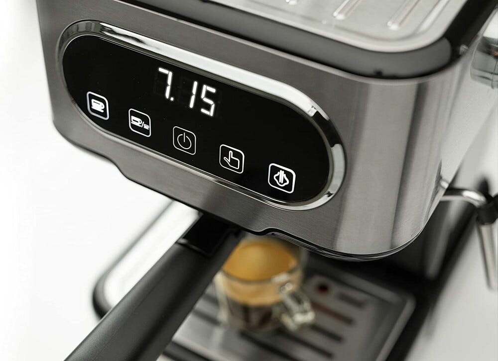Gorenje ESCM15DBK Macchina per caffè manuale - nero