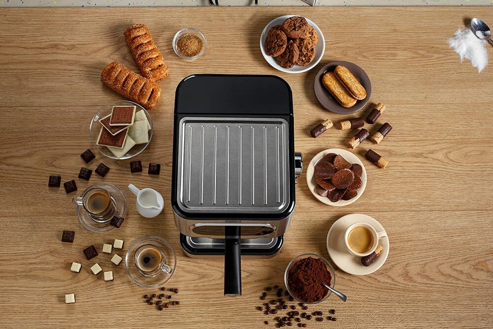 Gorenje ESCM15DBK Macchina per caffè manuale - nero