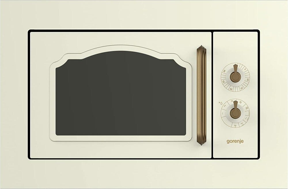Gorenje BM235CLI Forno a microonde da incasso con grill cm. 59 h. 39 - beige