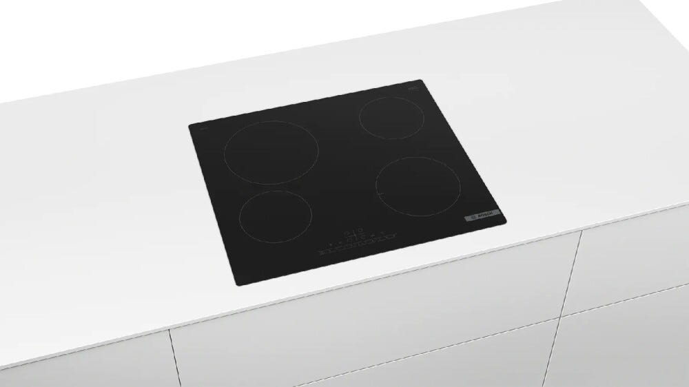 Bosch PKE611FP2E Serie 6 Piano cottura elettrico - cm.60 - vetroceramica nero