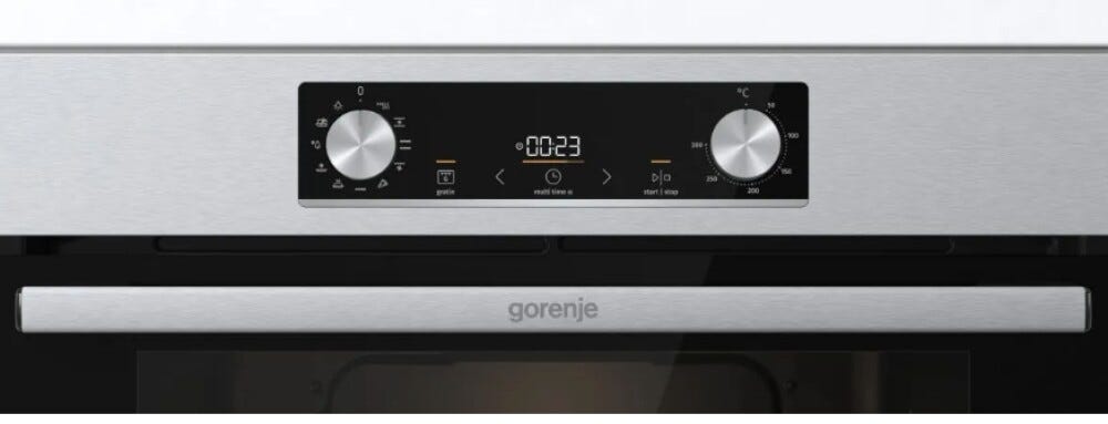 Gorenje BO6735E02X Forno elettrico cm. 60 - inox/nero