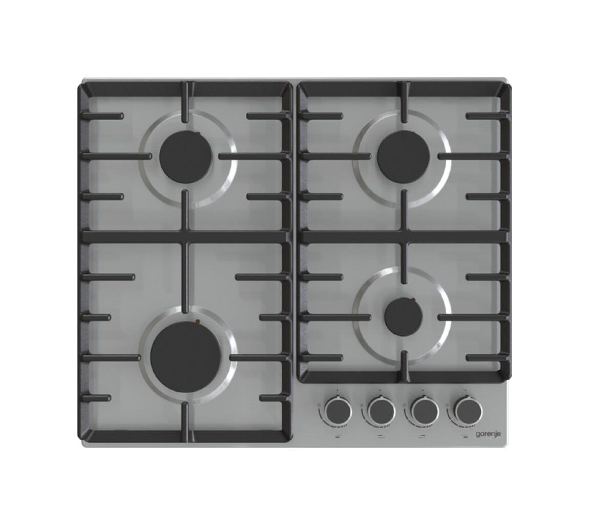 Gorenje G642ABX Piano cottura a gas cm. 60 - inox