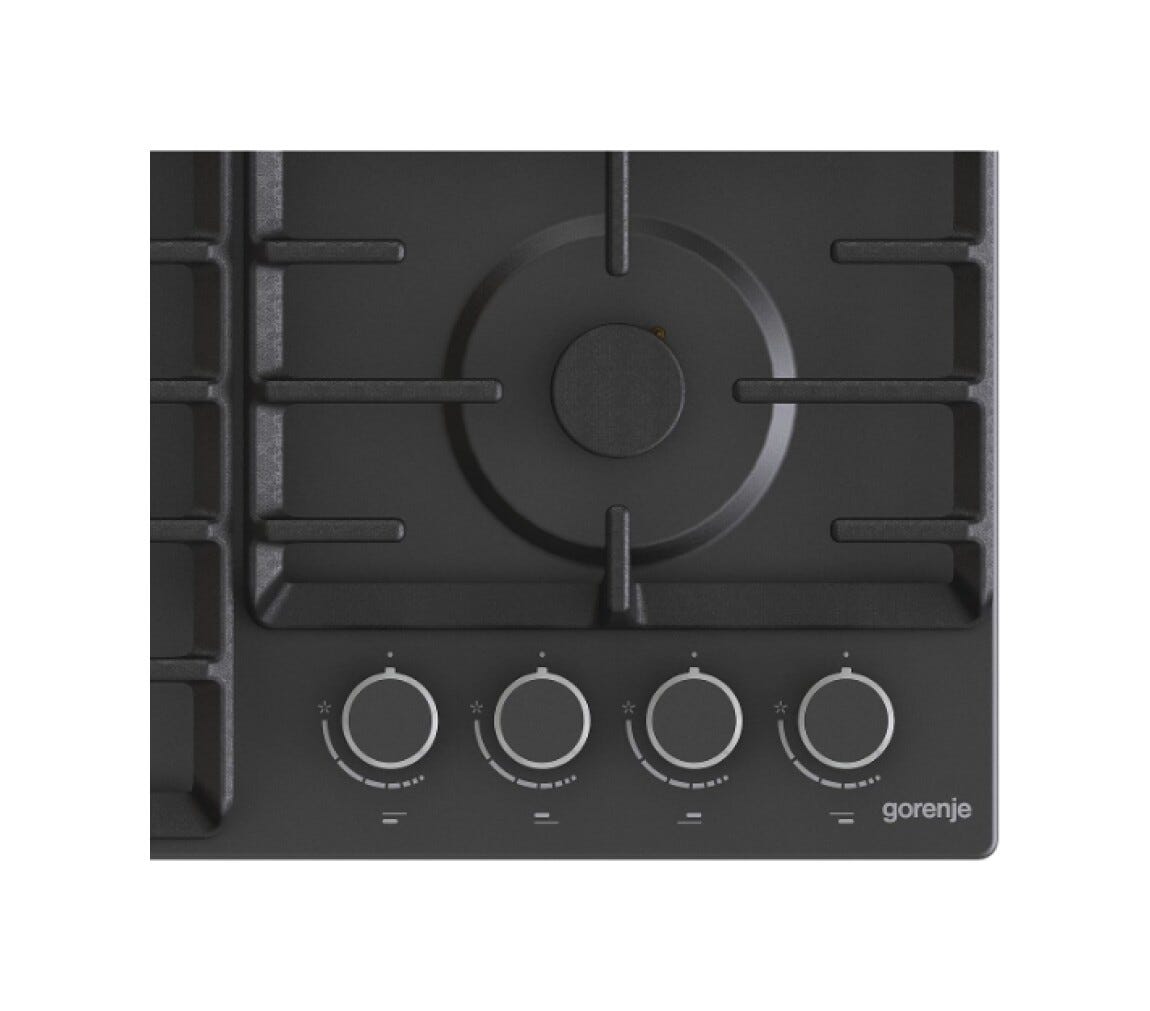 Gorenje G642AB Piano cottura a gas cm. 60 - nero