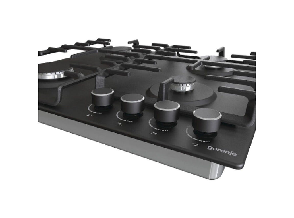 Gorenje G642AB Piano cottura a gas cm. 60 - nero