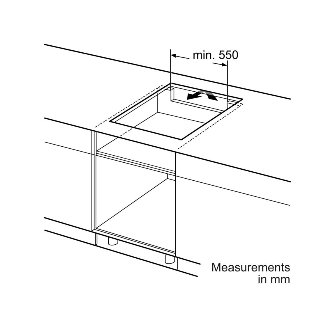 Bosch PIE631BB5E Serie 4 Piano cottura a induzione - cm.60 - vetroceramica nero