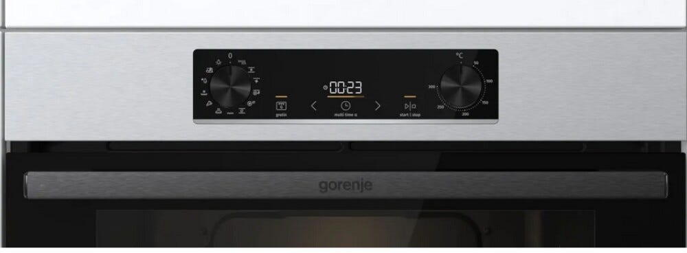 Gorenje BOSB6737E06X Forno elettrico cm. 60 - inox/nero